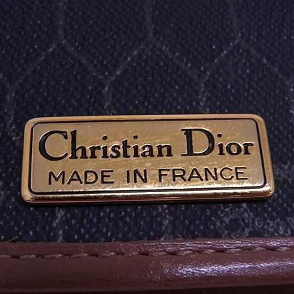CHRISTIAN DIOR Brown Leather Shoulder Bag - Picture 2 of 6